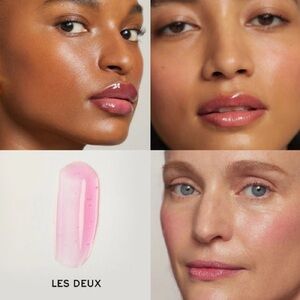 Merit Shade Slick Gelee Tinted Lip Oil - Les Deux
